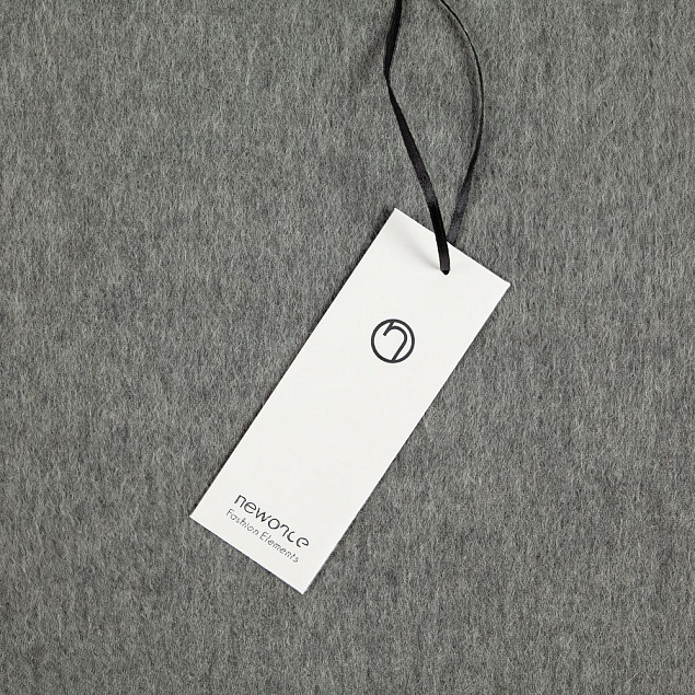 Шарф Graceful, серый с логотипом в Москве заказать по выгодной цене в кибермаркете AvroraStore
