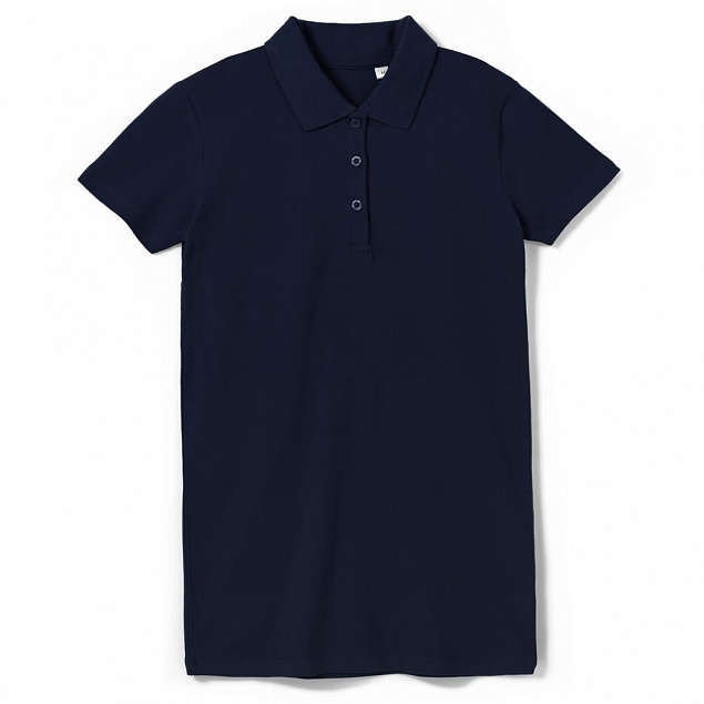 Рубашка поло мужская PHOENIX MEN, темно-синяя с логотипом в Москве заказать по выгодной цене в кибермаркете AvroraStore