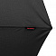 Складной зонт Alu Drop S, 3 сложения, 8 спиц, автомат, черный с логотипом в Москве заказать по выгодной цене в кибермаркете AvroraStore
