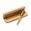 Шариковая ручка из бамбука BODONI, Дерево с логотипом в Москве заказать по выгодной цене в кибермаркете AvroraStore