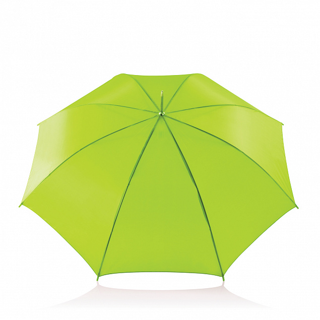 Зонт-трость Deluxe 23", салатовый с логотипом  заказать по выгодной цене в кибермаркете AvroraStore