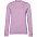 Свитшот женский Set In, фиолетовый меланж с логотипом в Москве заказать по выгодной цене в кибермаркете AvroraStore