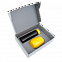 Набор Hot Box Duo CB grey (черный с желтым) с логотипом в Москве заказать по выгодной цене в кибермаркете AvroraStore