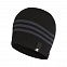 Шапка Tiro Beanie, черная с серым с логотипом в Москве заказать по выгодной цене в кибермаркете AvroraStore