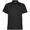 Рубашка поло мужская Eclipse H2X-Dry, черная с логотипом в Москве заказать по выгодной цене в кибермаркете AvroraStore