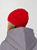 Шапка HeadOn ver.2, красная с логотипом  заказать по выгодной цене в кибермаркете AvroraStore