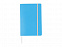Блокнот классический офисный Juan А5, голубой с логотипом в Москве заказать по выгодной цене в кибермаркете AvroraStore