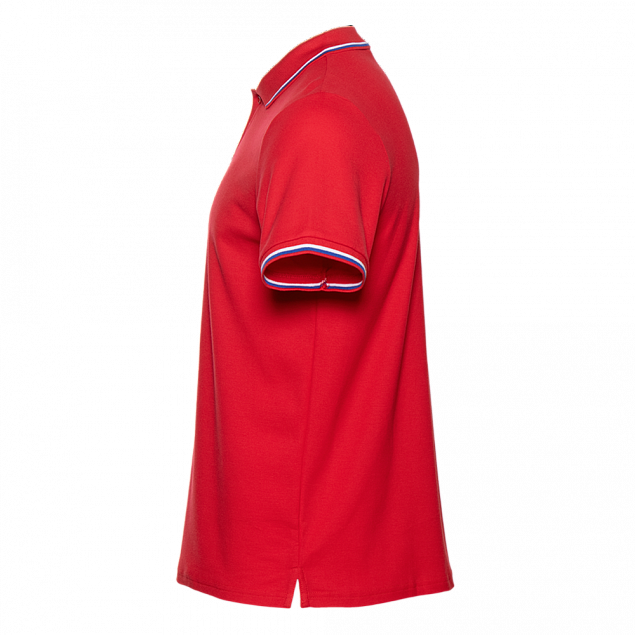 Рубашка поло Рубашка мужская 04RUS Красный с логотипом в Москве заказать по выгодной цене в кибермаркете AvroraStore