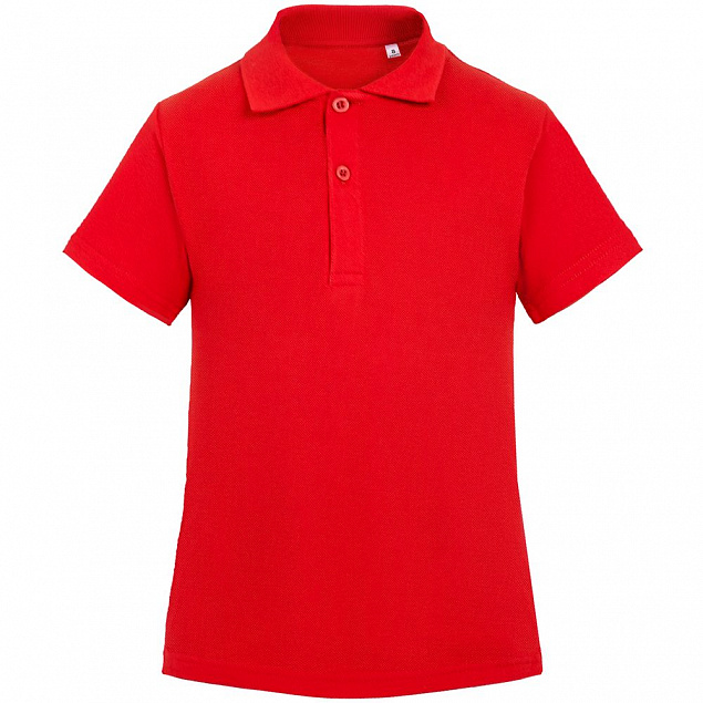Рубашка поло детская Virma Kids, красная с логотипом в Москве заказать по выгодной цене в кибермаркете AvroraStore
