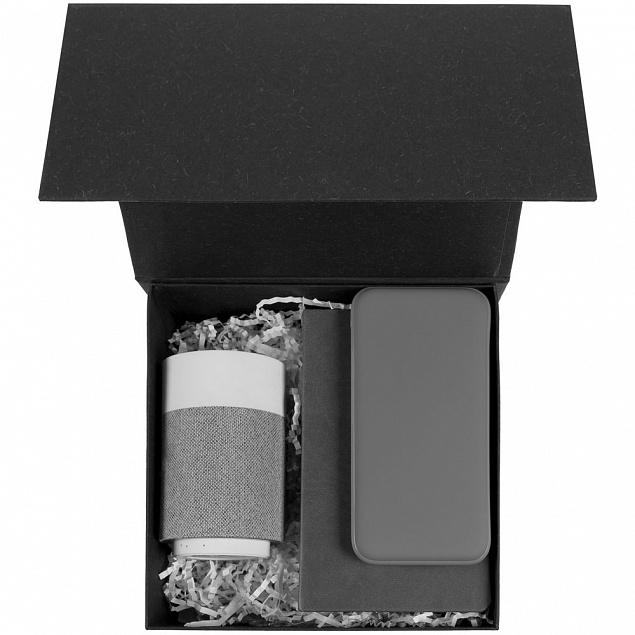 Коробка Eco Style, черная с логотипом в Москве заказать по выгодной цене в кибермаркете AvroraStore