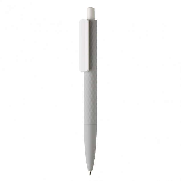 Ручка X3 Smooth Touch, серый с логотипом в Москве заказать по выгодной цене в кибермаркете AvroraStore