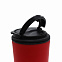 Термостакан Basic с ручкой, цвет красный с логотипом в Москве заказать по выгодной цене в кибермаркете AvroraStore