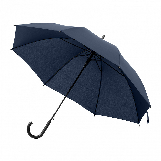 Зонт-трость, Bergwind, синий с логотипом в Москве заказать по выгодной цене в кибермаркете AvroraStore