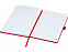Блокнот Honua форматом A5 из переработанной бумаги с обложкой из переработанного ПЭТ, красный с логотипом в Москве заказать по выгодной цене в кибермаркете AvroraStore