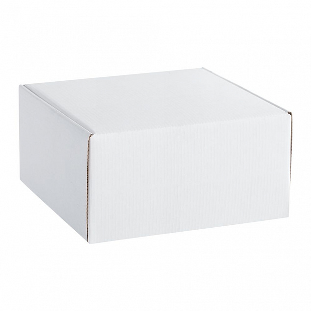 Коробка Medio, белая с логотипом в Москве заказать по выгодной цене в кибермаркете AvroraStore