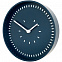 Часы настенные Tweet, синие с логотипом в Москве заказать по выгодной цене в кибермаркете AvroraStore
