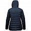 Куртка компактная женская Stavanger, темно-синяя с логотипом в Москве заказать по выгодной цене в кибермаркете AvroraStore