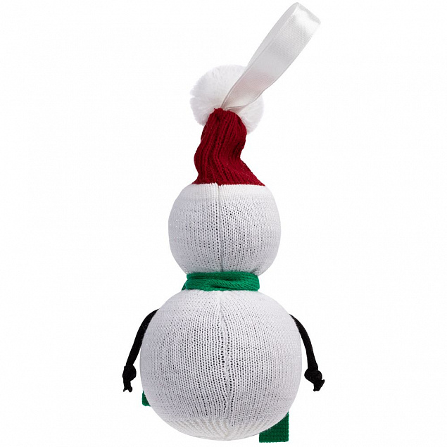 Елочная игрушка «Снеговик» с логотипом в Москве заказать по выгодной цене в кибермаркете AvroraStore