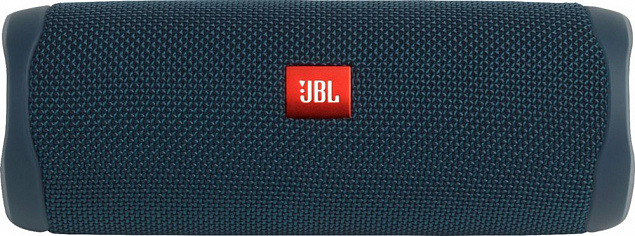 Беспроводная колонка JBL Flip 5, синяя с логотипом  заказать по выгодной цене в кибермаркете AvroraStore