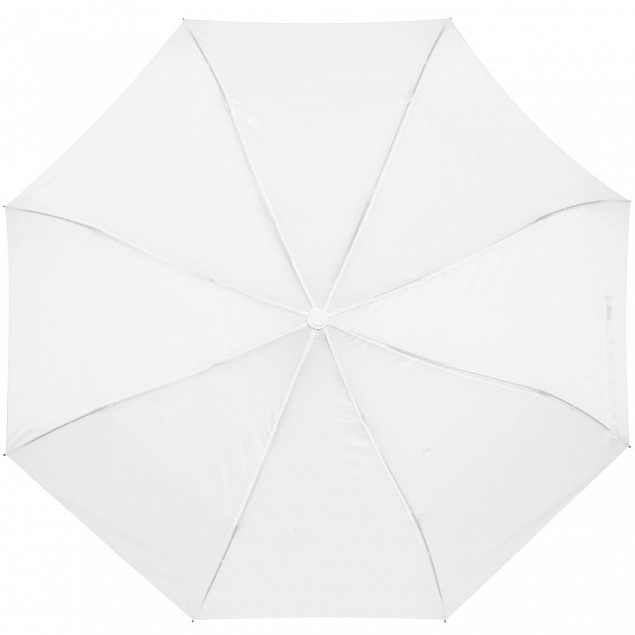 Складной зонт Tomas, белый с логотипом в Москве заказать по выгодной цене в кибермаркете AvroraStore