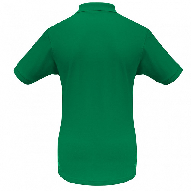 Рубашка поло Safran бирюзовая с логотипом  заказать по выгодной цене в кибермаркете AvroraStore