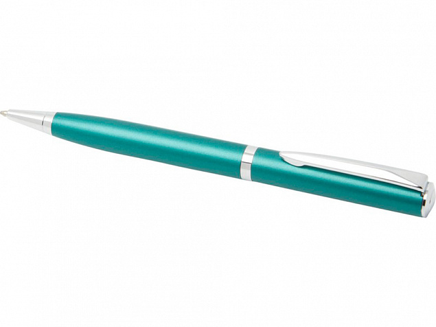 Шариковая ручка City Twilight, голубой с логотипом в Москве заказать по выгодной цене в кибермаркете AvroraStore