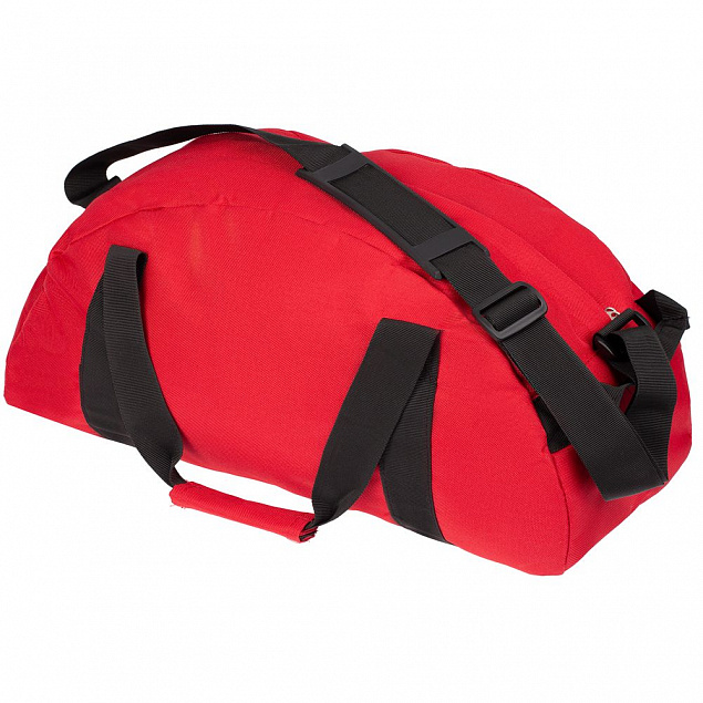 Спортивная сумка Portage, красная с логотипом в Москве заказать по выгодной цене в кибермаркете AvroraStore