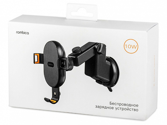 Беспроводное зарядное устройство NEO Clip с логотипом в Москве заказать по выгодной цене в кибермаркете AvroraStore