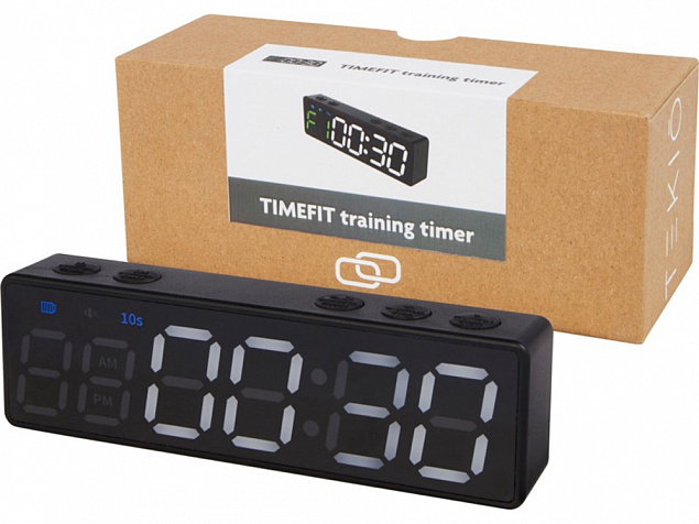 Таймер для тренировок «Timefit» с логотипом в Москве заказать по выгодной цене в кибермаркете AvroraStore