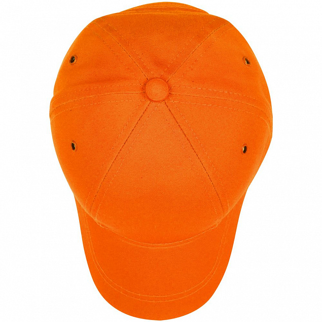 Бейсболка детская Capture Kids, оранжевая с логотипом в Москве заказать по выгодной цене в кибермаркете AvroraStore