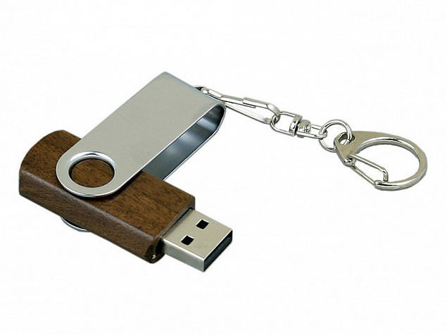 USB 2.0- флешка промо на 8 Гб с поворотным механизмом с логотипом в Москве заказать по выгодной цене в кибермаркете AvroraStore