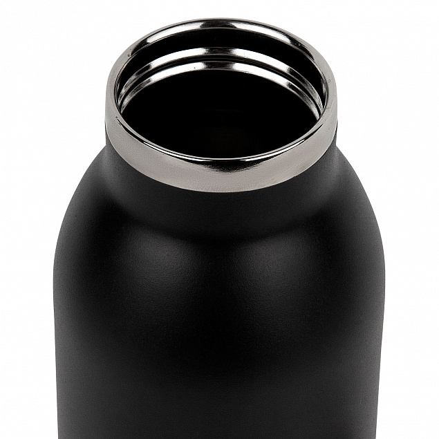 Термобутылка вакуумная герметичная Portobello, Vesper, 500 ml, черная с логотипом в Москве заказать по выгодной цене в кибермаркете AvroraStore