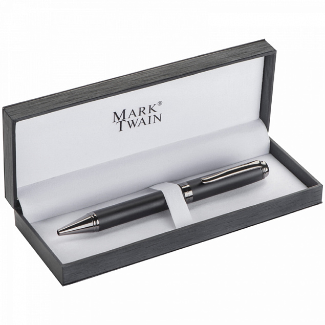 Металлисеская ручка Mark Twain с логотипом в Москве заказать по выгодной цене в кибермаркете AvroraStore