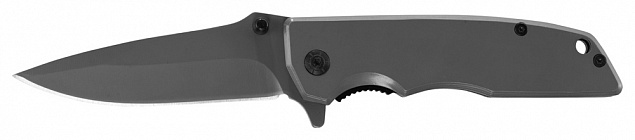Складной нож с титановым покрытием «Clash» с логотипом  заказать по выгодной цене в кибермаркете AvroraStore