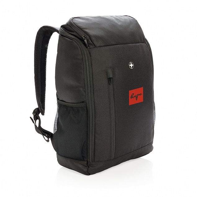 Рюкзак для ноутбука Swiss Peak из rPET AWARE™, 15'' с логотипом в Москве заказать по выгодной цене в кибермаркете AvroraStore