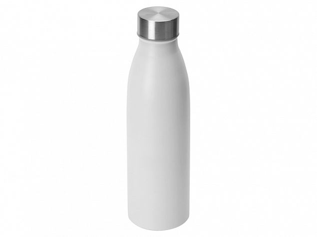 Стальная бутылка Rely, 800 мл, белый глянцевый с логотипом в Москве заказать по выгодной цене в кибермаркете AvroraStore
