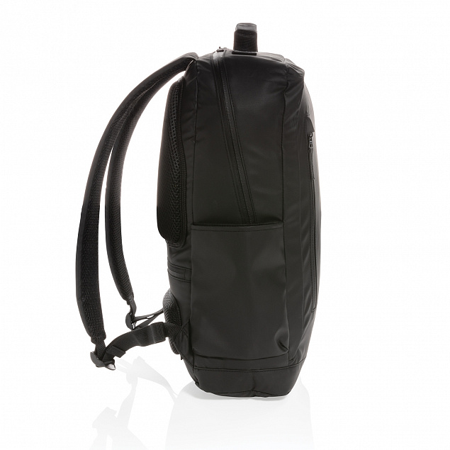 Рюкзак для ноутбука 15.6" Fashion Black (без содержания ПВХ) с логотипом в Москве заказать по выгодной цене в кибермаркете AvroraStore