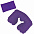 Подушка надувная дорожная в футляре; фуксия; 43,5х27,5 см; твил; шелкография с логотипом в Москве заказать по выгодной цене в кибермаркете AvroraStore