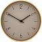Часы настенные Jewel, серо-бежевые с логотипом в Москве заказать по выгодной цене в кибермаркете AvroraStore