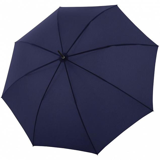 Зонт-трость Nature Stick AC, синий с логотипом в Москве заказать по выгодной цене в кибермаркете AvroraStore