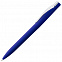 Ручка шариковая Pin Soft Touch, синяя с логотипом в Москве заказать по выгодной цене в кибермаркете AvroraStore