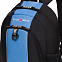 Рюкзак городской Swissgear, черный с голубым с логотипом в Москве заказать по выгодной цене в кибермаркете AvroraStore