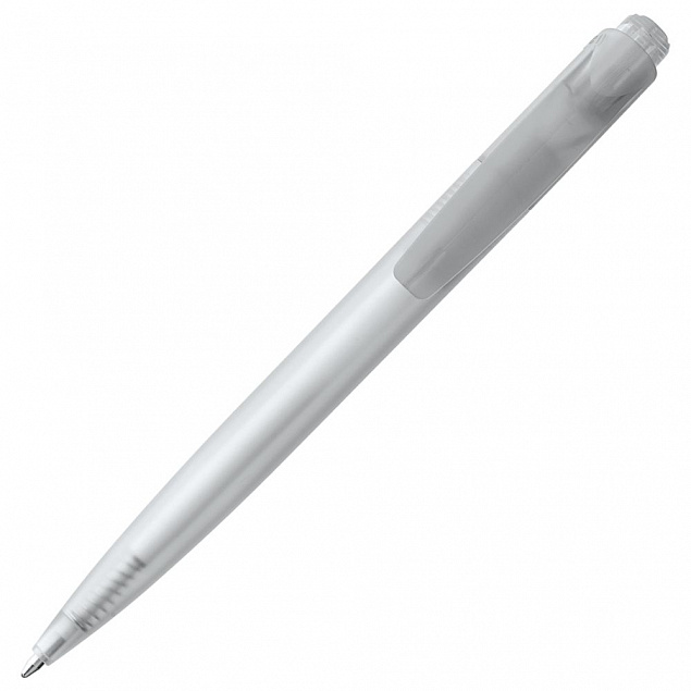 Ручка шариковая Profit, белая с логотипом в Москве заказать по выгодной цене в кибермаркете AvroraStore