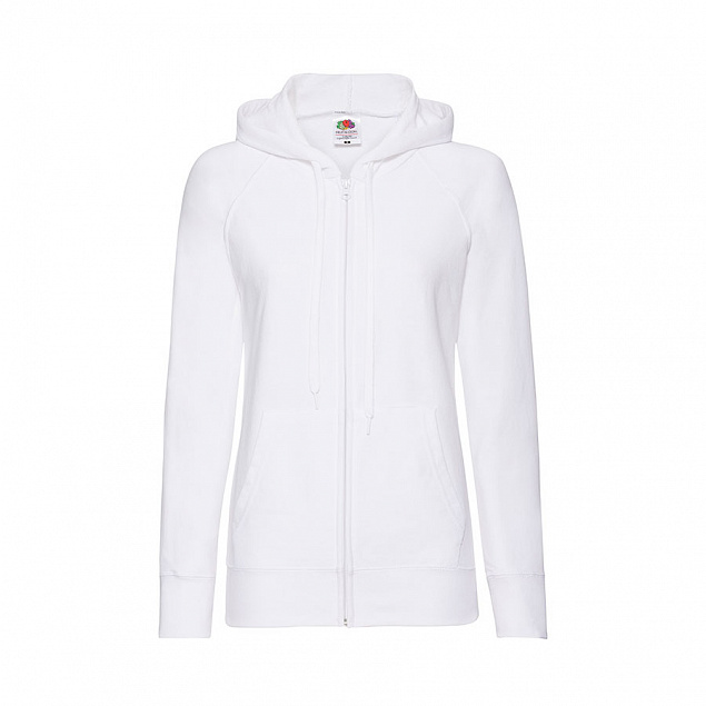 Толстовка женская без начеса LADIES LIGHTWEIGHT HOODED SWEAT 240 с логотипом в Москве заказать по выгодной цене в кибермаркете AvroraStore