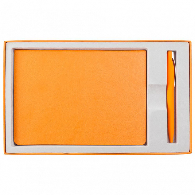 Набор Charme, оранжевый с логотипом в Москве заказать по выгодной цене в кибермаркете AvroraStore