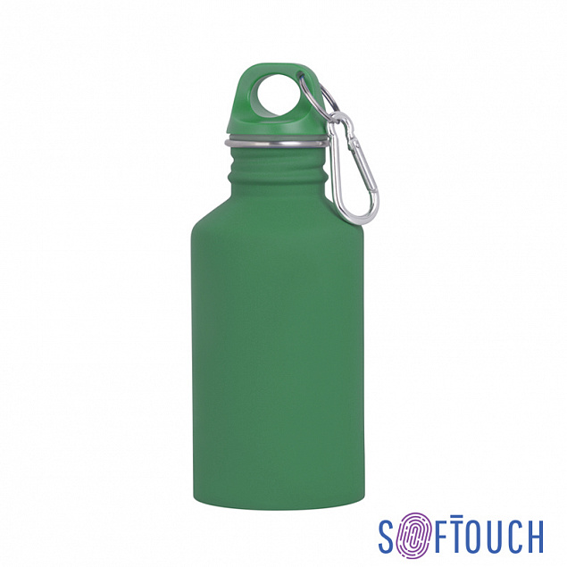 Бутылка спортивная "Финиш", покрытие soft touch, 0,5 л. с логотипом в Москве заказать по выгодной цене в кибермаркете AvroraStore