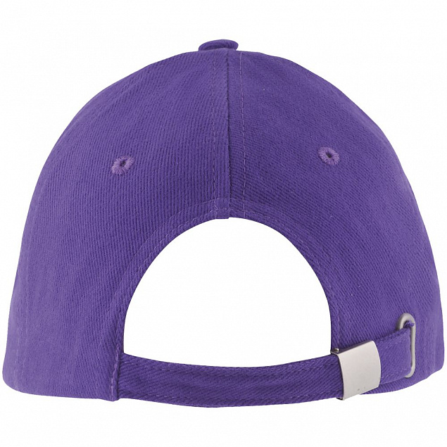 Бейсболка BUFFALO, темно-фиолетовая с логотипом  заказать по выгодной цене в кибермаркете AvroraStore