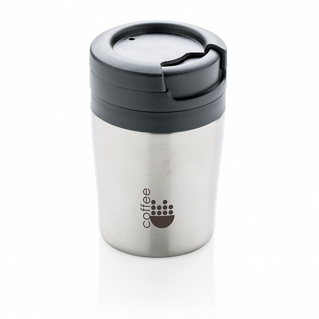 Термокружка Coffee-to-go, серебряный с логотипом в Москве заказать по выгодной цене в кибермаркете AvroraStore