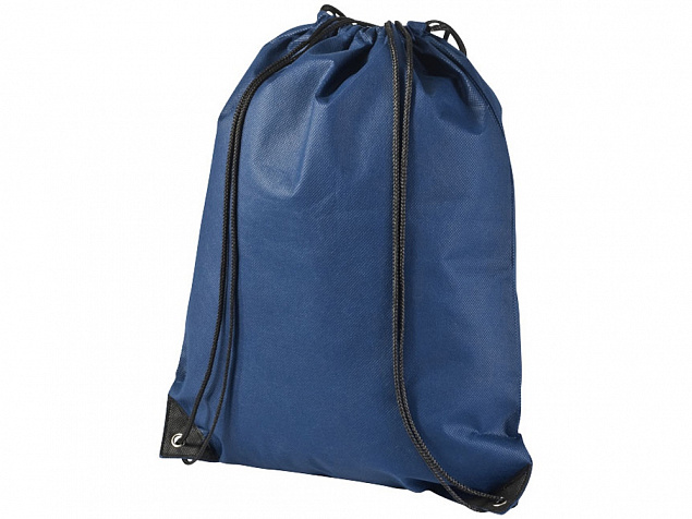 Рюкзак-мешок Evergreen, темно-синий с логотипом в Москве заказать по выгодной цене в кибермаркете AvroraStore