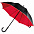 Зонт-трость Downtown, черный с коричневым с логотипом в Москве заказать по выгодной цене в кибермаркете AvroraStore